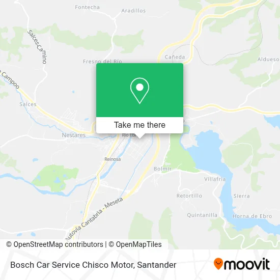 Bosch Car Service Chisco Motor map