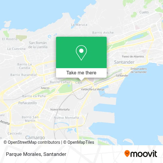 Parque Morales map
