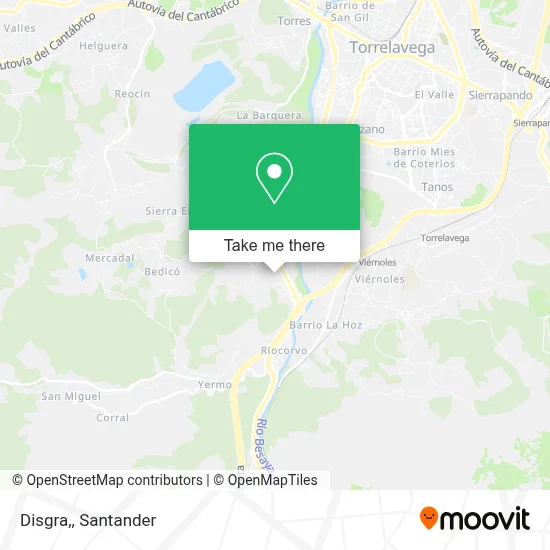Disgra, map