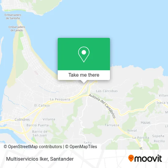 Multiservicios Iker map