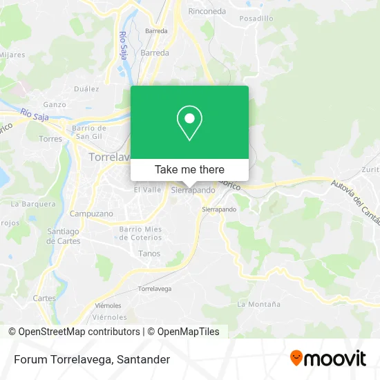 Forum Torrelavega map