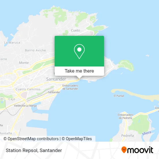 Station Repsol map