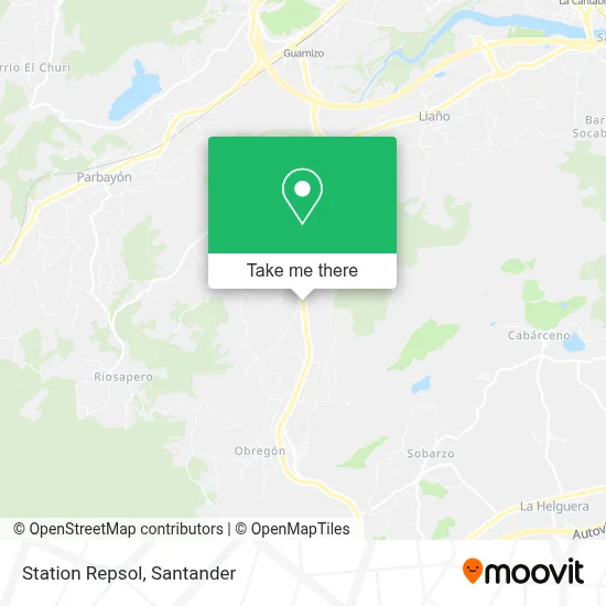 Station Repsol map