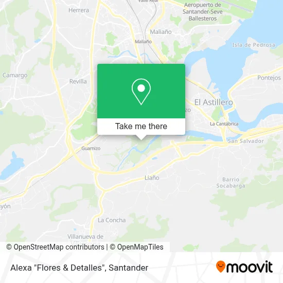 Alexa "Flores & Detalles" map
