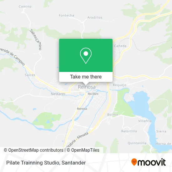 Pilate Trainning Studio map