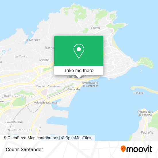 Courir map