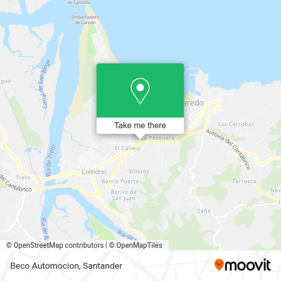 Beco Automocion map