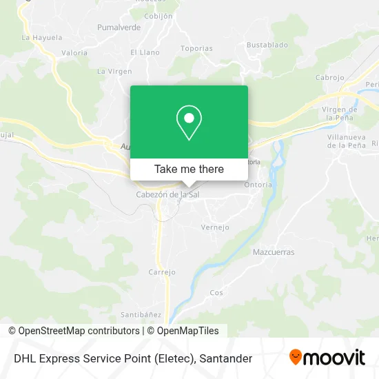DHL Express Service Point (Eletec) map