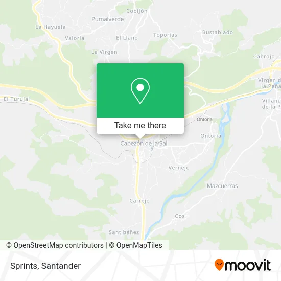 Sprints map
