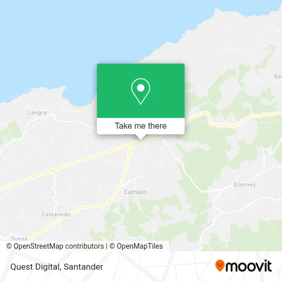 Quest Digital map