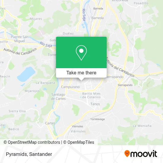 Piramides map