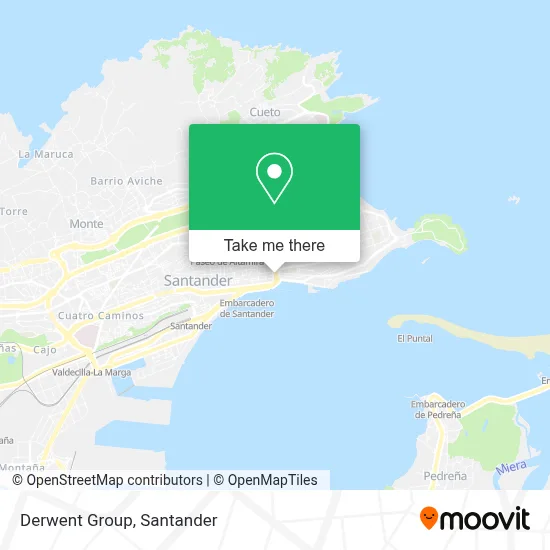 Derwent Group map
