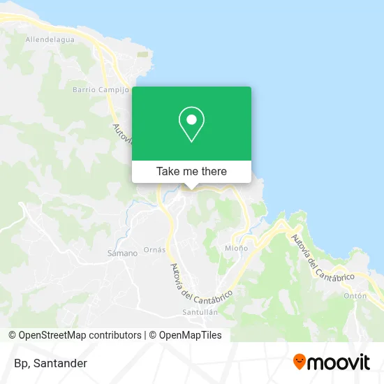 Bp map
