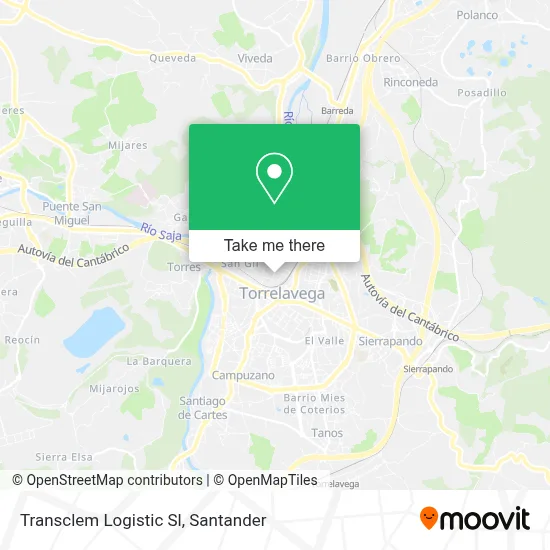 Transclem Logistic Sl map