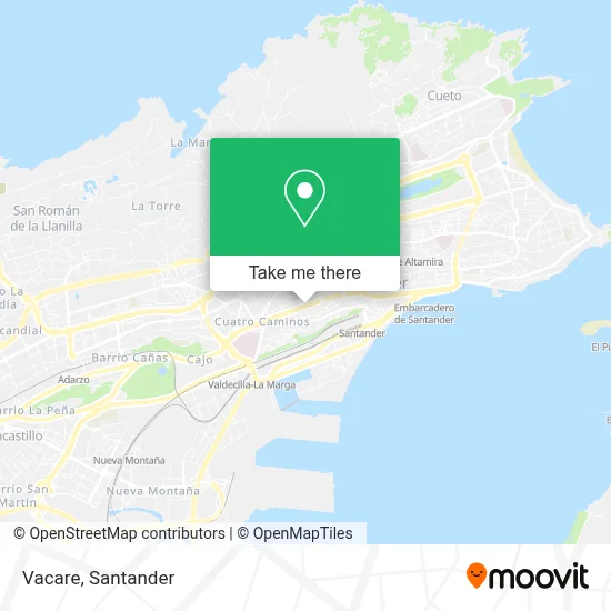Vacare map