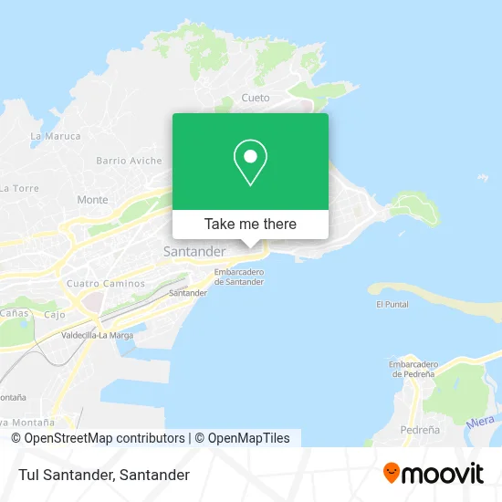 Tul Santander map