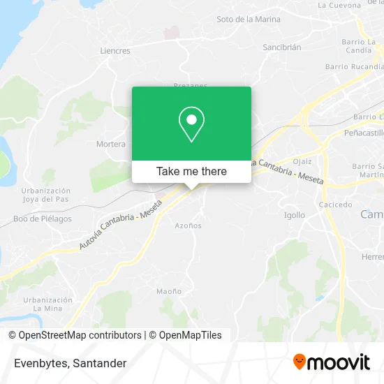 Evenbytes map