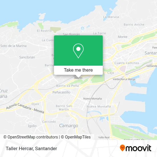 Taller Hercar map