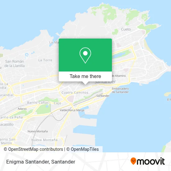 Enigma Santander map