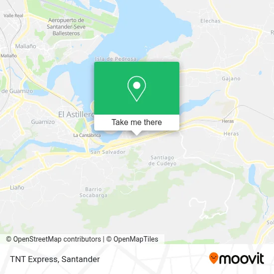 Tnt Express map