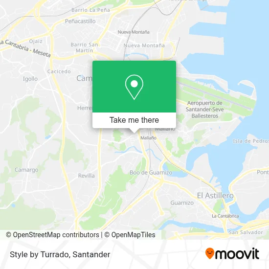 Style by Turrado map