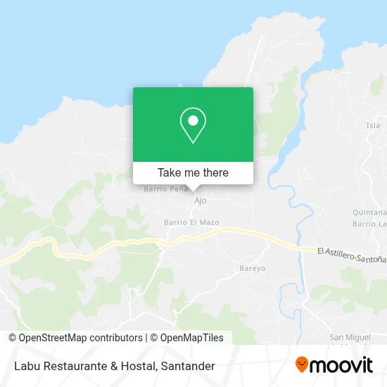 Labu Restaurante & Hostal map