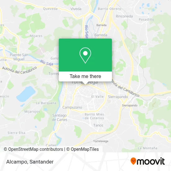Alcampo map
