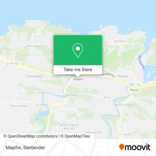 Mapfre map