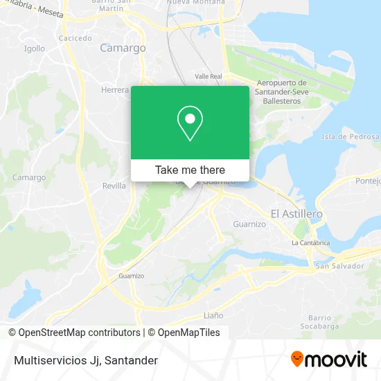 Multiservicios Jj map