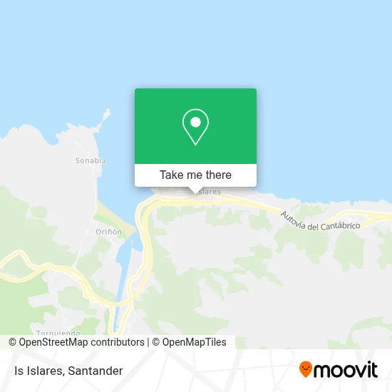 Is Islares map