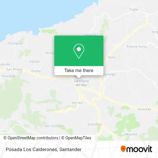 Posada Los Calderones map