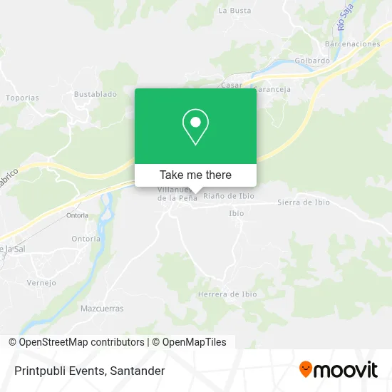 Printpubli Events map