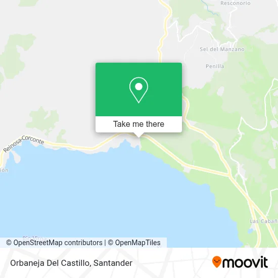 Orbaneja Del Castillo map