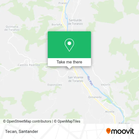Tecan map