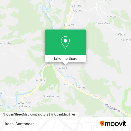 Itaca map