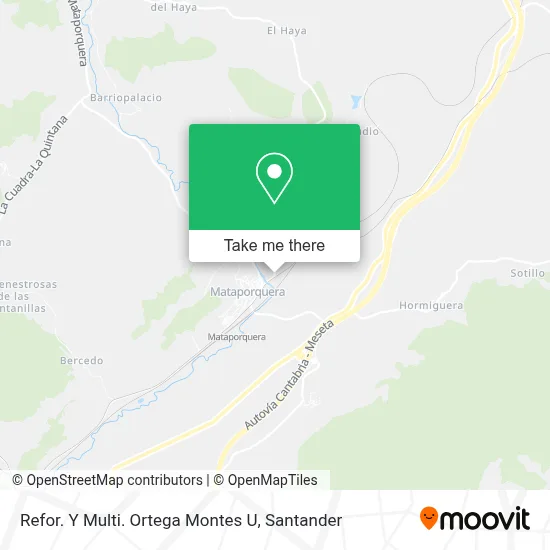 Refor. Y Multi. Ortega Montes U map