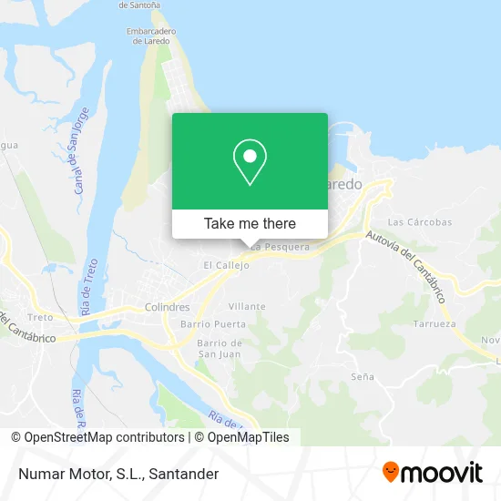 Numar Motor, S.L. map