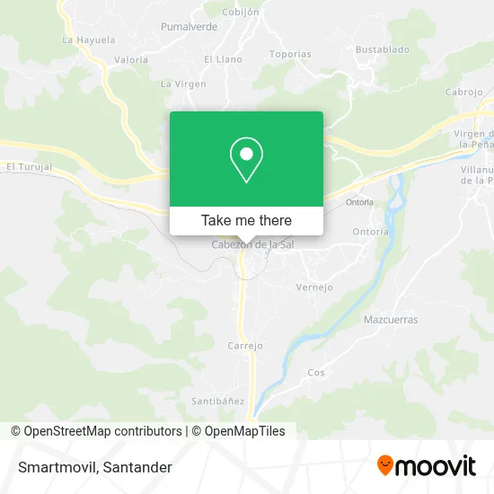 Smartmovil map