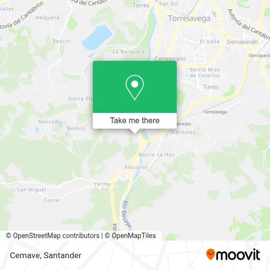 Cemave map