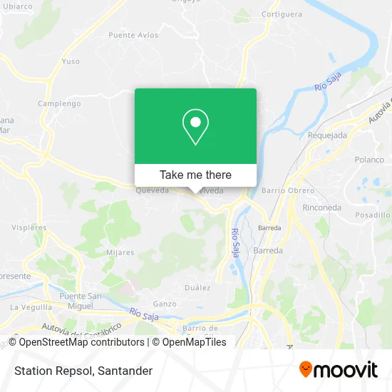 Station Repsol map