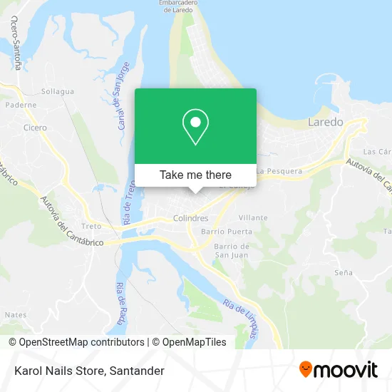 Karol Nails Store map