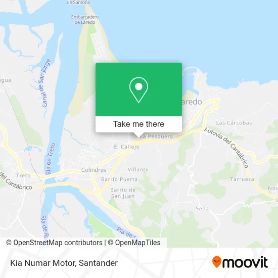 Kia Numar Motor map