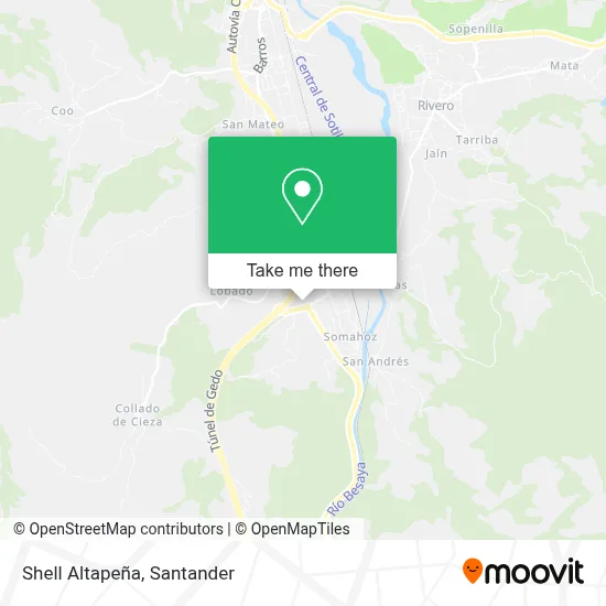 Shell Altapeña map