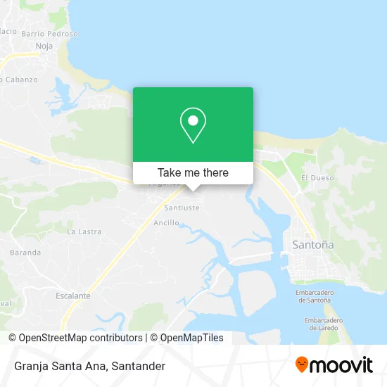 Granja Santa Ana map
