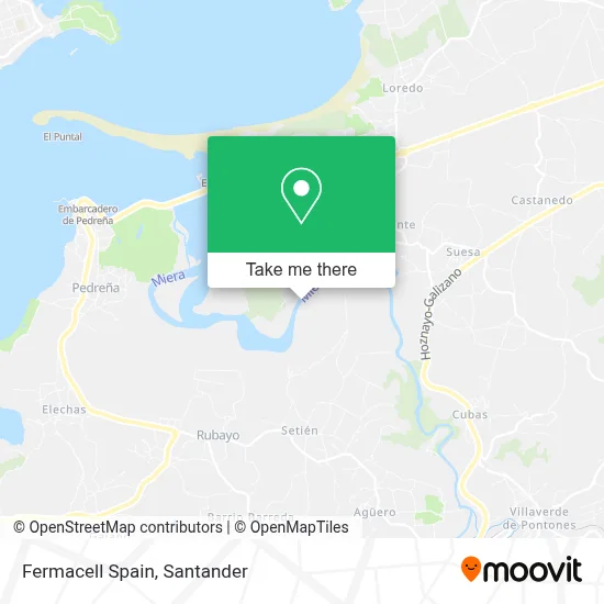 Fermacell Spain map