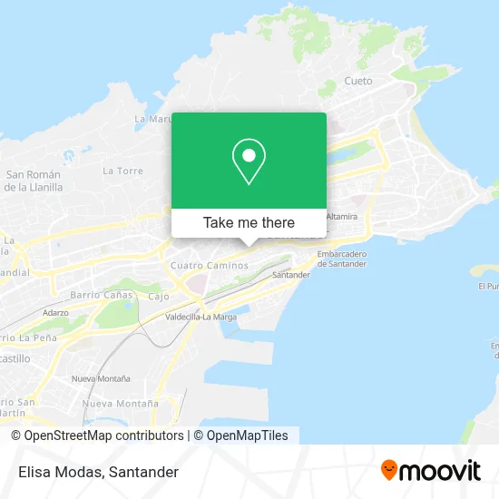 Elisa Modas map