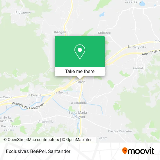 Exclusivas Be&Pel map