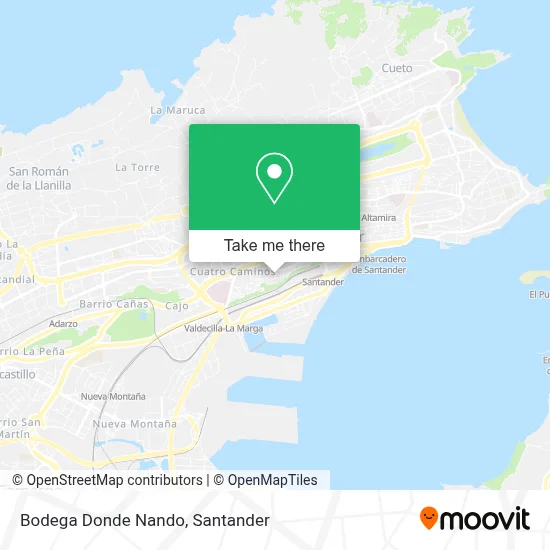 Bodega Donde Nando map