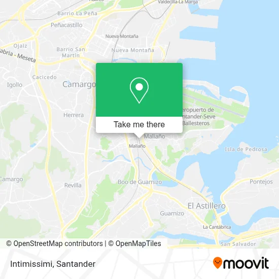 Intimissimi map