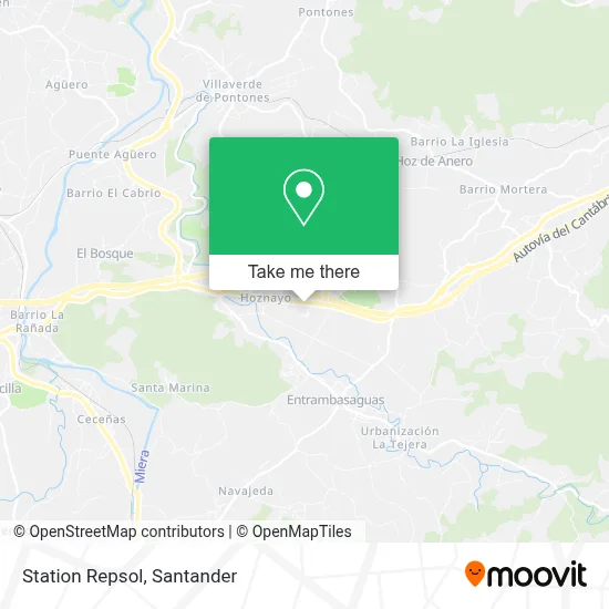 Station Repsol map